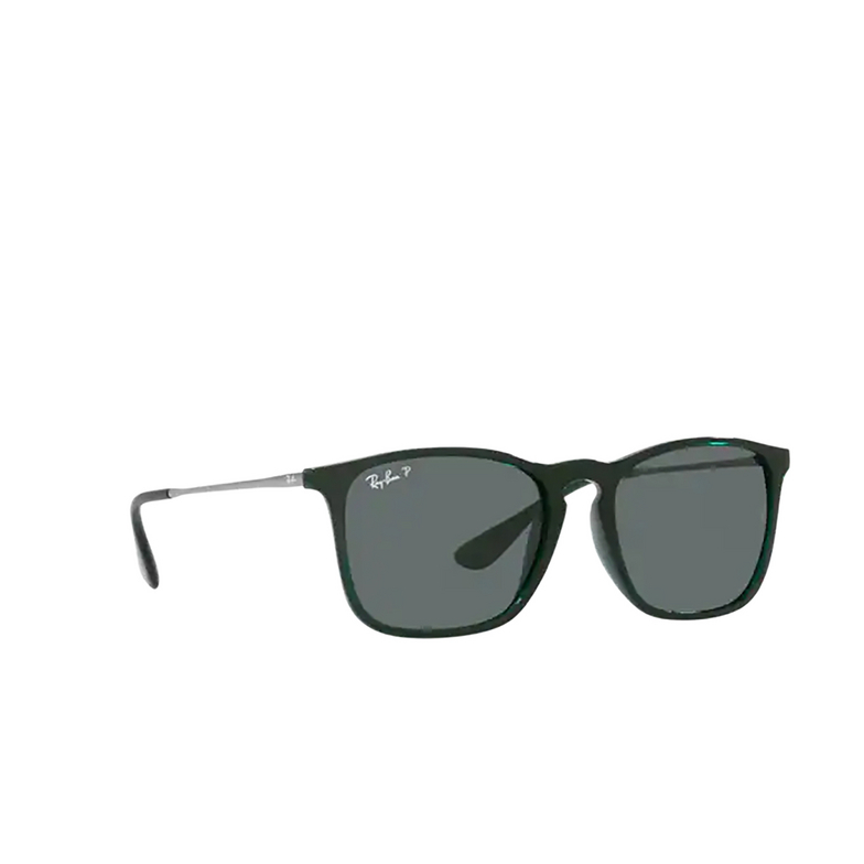 Ray-Ban CHRIS Sonnenbrillen 666381 transparent green - 2/4