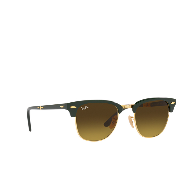 Ray-Ban CLUBMASTER FOLDING Sunglasses 136885 green - 2/4