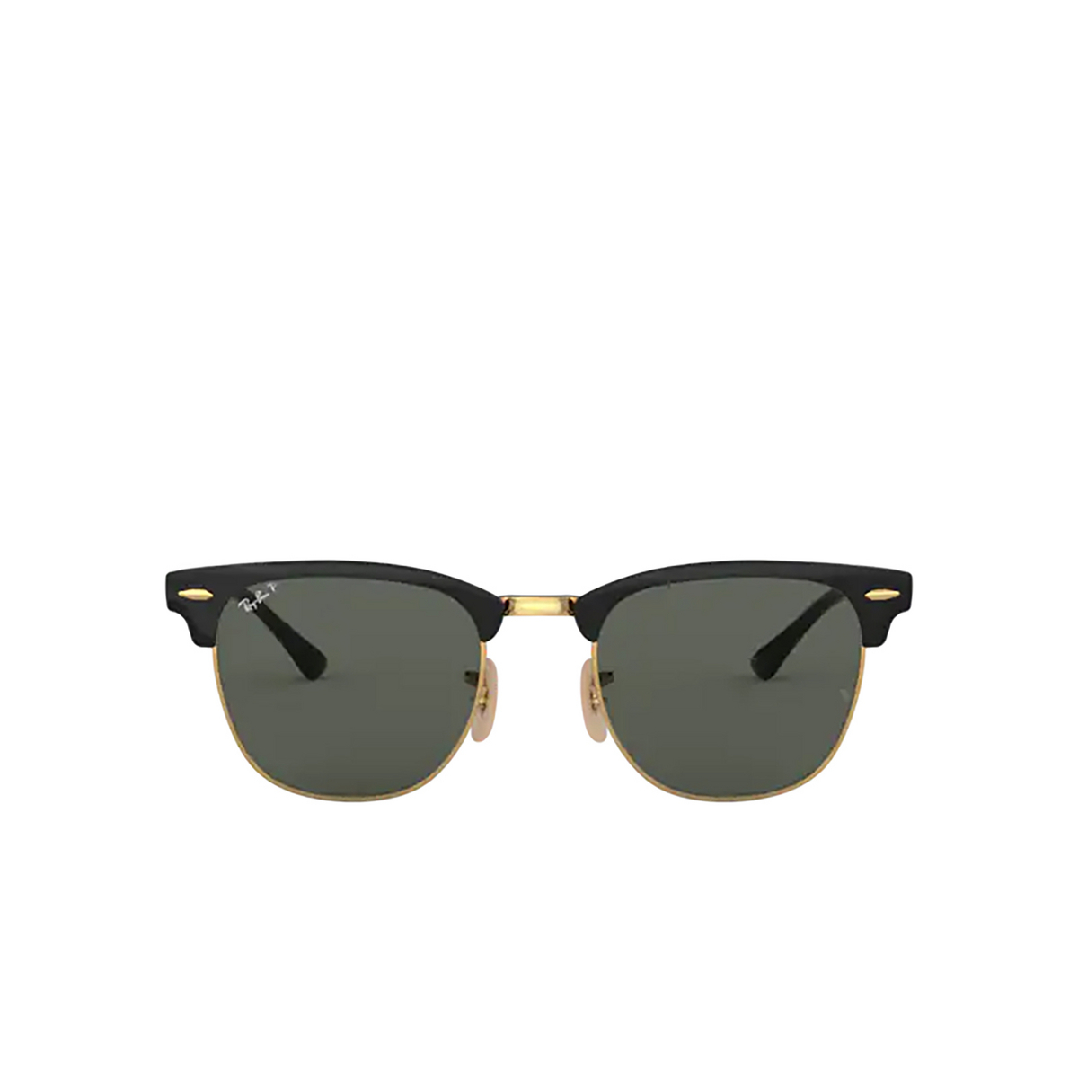 Ray-Ban CLUBMASTER METAL Sunglasses 187/58 Black - front view