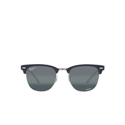 Ray-Ban RB3716 CLUBMASTER METAL 9254G6 Silver On Blue 9254G6 silver on blue