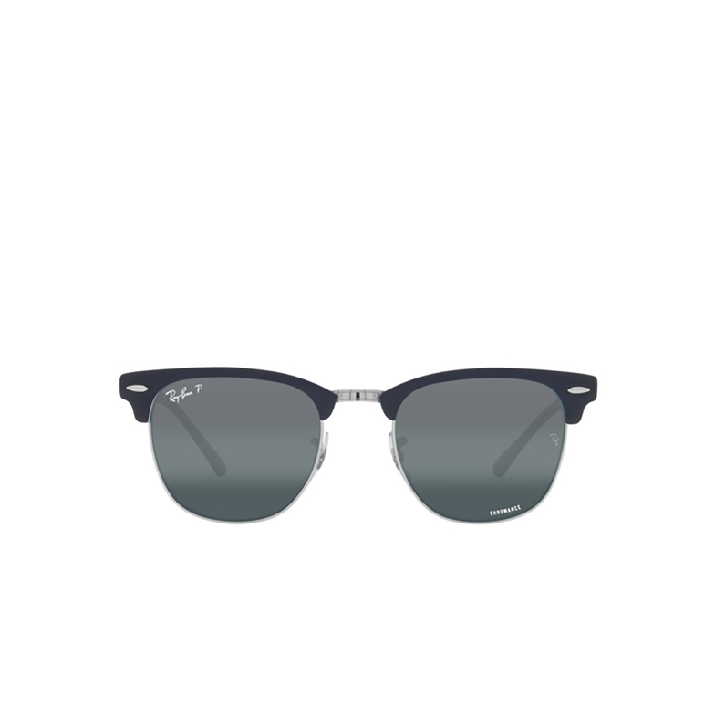 Ray-Ban CLUBMASTER METAL Sonnenbrillen 9254G6 silver on blue - 1/4