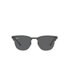 Gafas de sol Ray-Ban CLUBMASTER METAL 9256B1 grey on black - Miniatura del producto 1/4