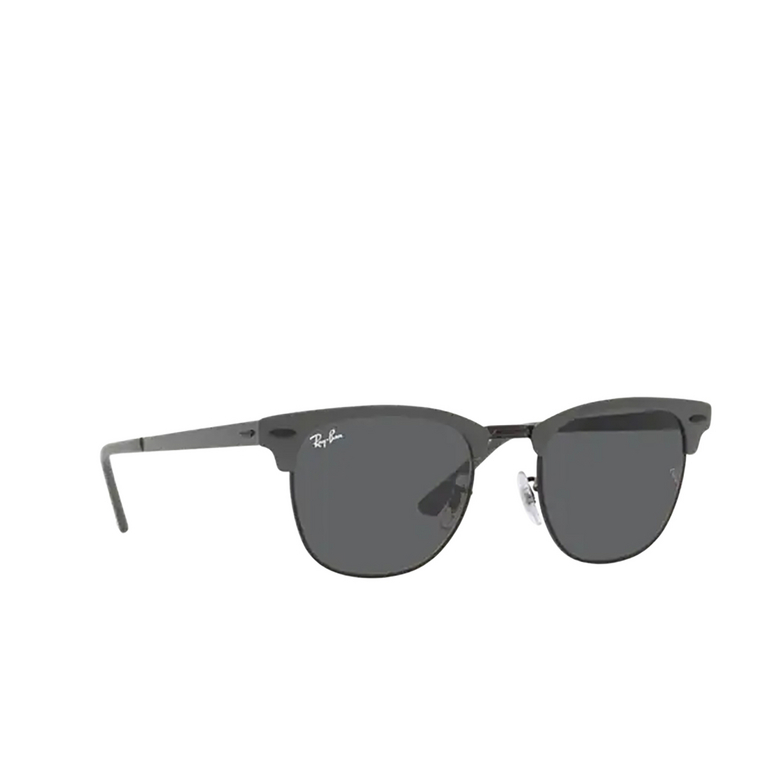 Ray-Ban CLUBMASTER METAL Sunglasses 9256B1 grey on black - 2/4
