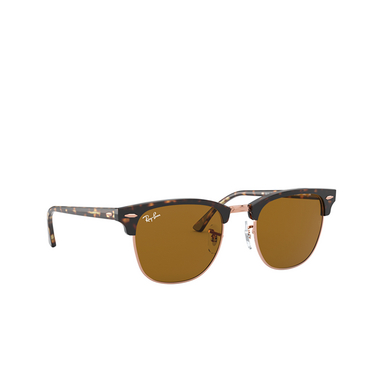 Ray-Ban CLUBMASTER Sonnenbrillen 130933 shiny havana - Dreiviertelansicht