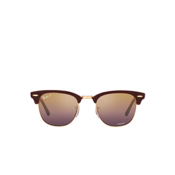 Ray-Ban RB3016 CLUBMASTER 1365G9 Bordeaux On Rose Gold 1365g9 bordeaux on rose gold