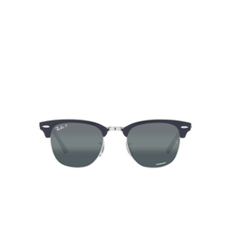 Ray-Ban RB3016 CLUBMASTER 1366G6 Blue On Silver 1366g6 blue on silver