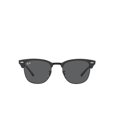 Gafas de sol Ray-Ban CLUBMASTER 1367B1 grey on black - Vista delantera