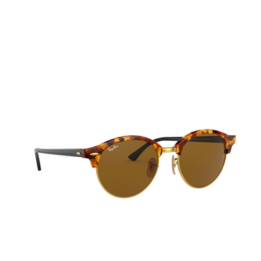 Ray-Ban CLUBROUND Sunglasses 1160 tortoise - three-quarters view