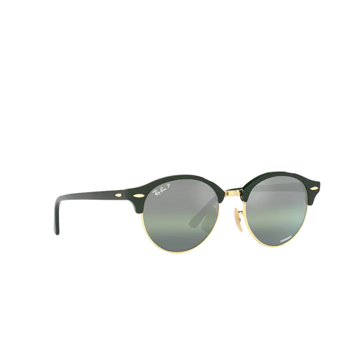 Ray-Ban CLUBROUND Sunglasses 1368G4 Green - three-quarters view