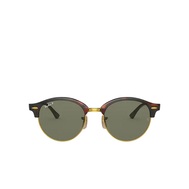 Gafas de sol Ray-Ban CLUBROUND 990/58 red havana - Vista delantera