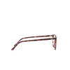 Ray-Ban ELLIOT Eyeglasses 8175 brown & violet havana - product thumbnail 3/4