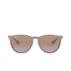 Ray-Ban ERIKA Sunglasses 600068 dark rubber sand - product thumbnail 1/4