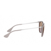 Ray-Ban ERIKA Sunglasses 600068 dark rubber sand - product thumbnail 3/4