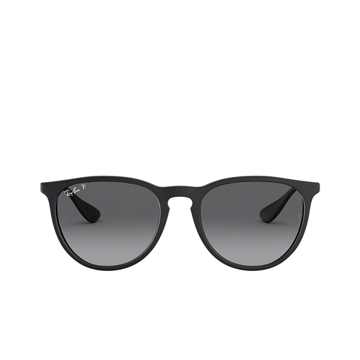 Ray-Ban ERIKA Sunglasses 622/T3 BLACK RUBBER - front view