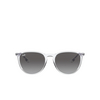 Ray-Ban ERIKA Sonnenbrillen 651611 shiny transparent - Produkt-Miniaturansicht 1/4