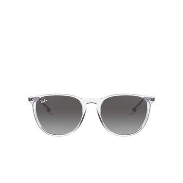 Ray-Ban ERIKA Sunglasses 651611 shiny transparent - front view