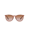 Lunettes de soleil Ray-Ban ERIKA 659013 transparent light brown - Vignette du produit 1/4