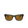 Ray-Ban FOLDING WAYFARER Sunglasses 710 light havana - product thumbnail 1/4
