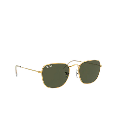 Ray-Ban FRANK Sunglasses 919658 shiny gold - three-quarters view