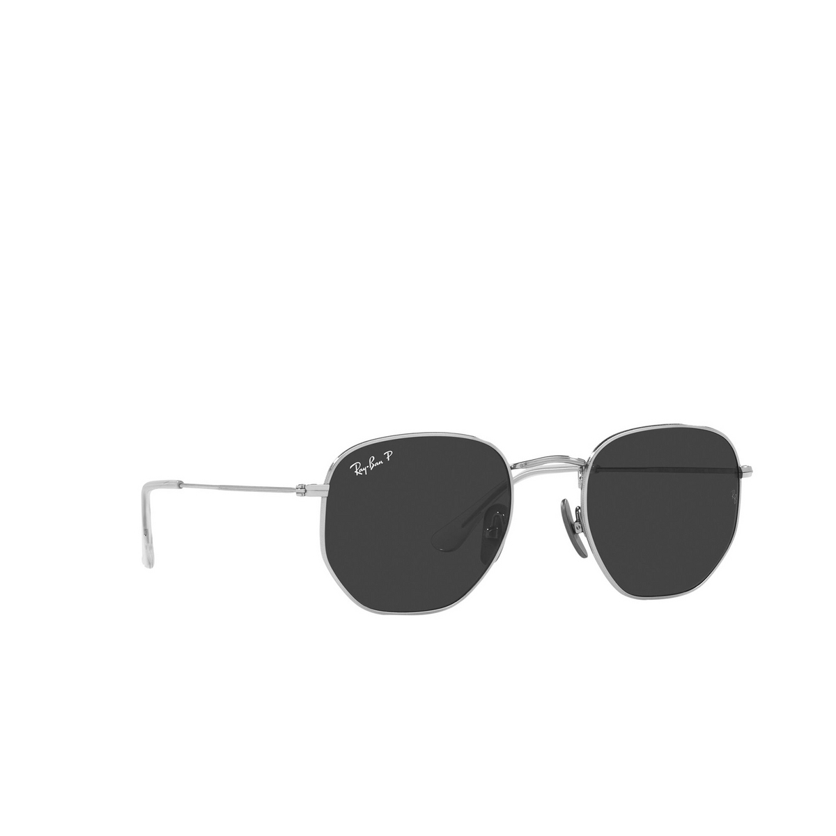 Ray-Ban HEXAGONAL Sunglasses 920948 Silver - three-quarters view