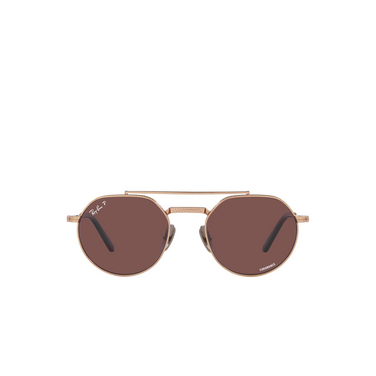 Ray-Ban JACK II TITANIUM Sunglasses 3140AF rose gold - front view