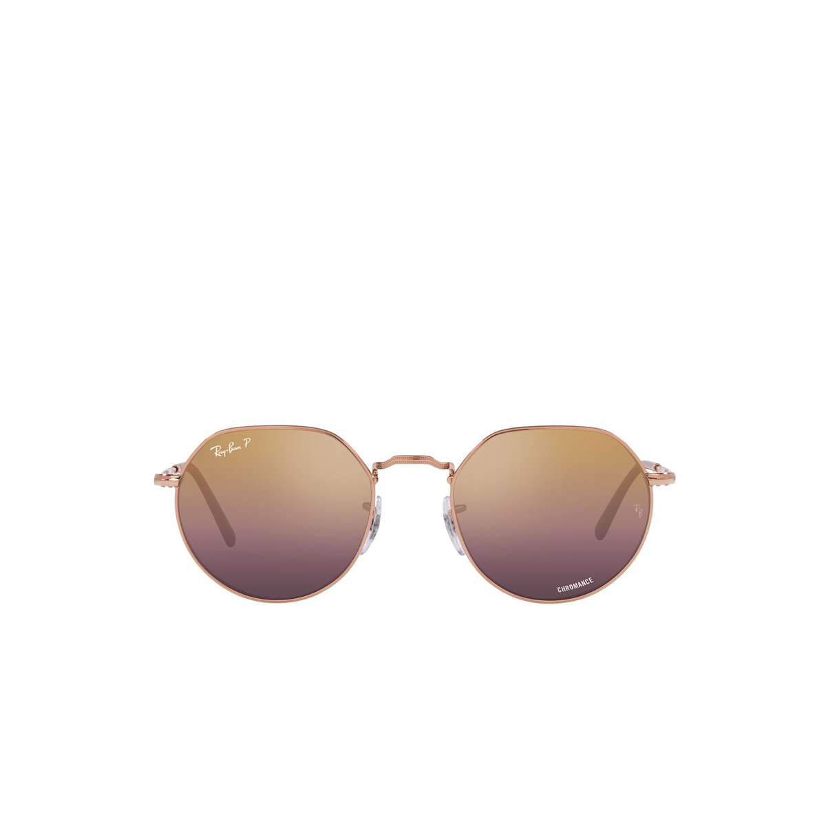 Ray-Ban JACK Sunglasses 9202G9 Rose Gold - front view