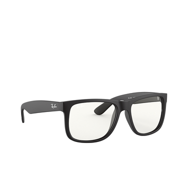 Ray-Ban JUSTIN Sunglasses 622/5X rubber black - three-quarters view