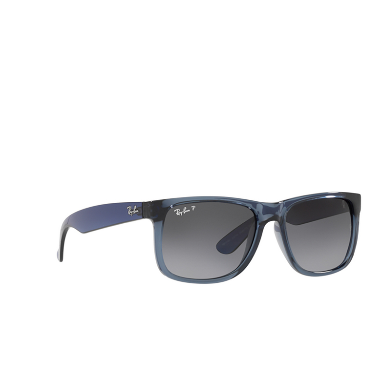 Ray-Ban JUSTIN Sunglasses 6596T3 transparent blue - 2/4