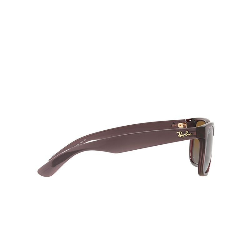 Ray-Ban JUSTIN Sunglasses 6597T5 transparent bordeaux - 3/4