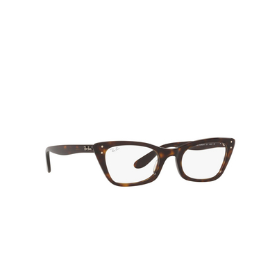 Gafas graduadas Ray-Ban LADY BURBANK 2012 havana - Vista tres cuartos