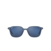 Gafas de sol Ray-Ban LEONARD 6638O4 transparent dark blue - Miniatura del producto 1/4