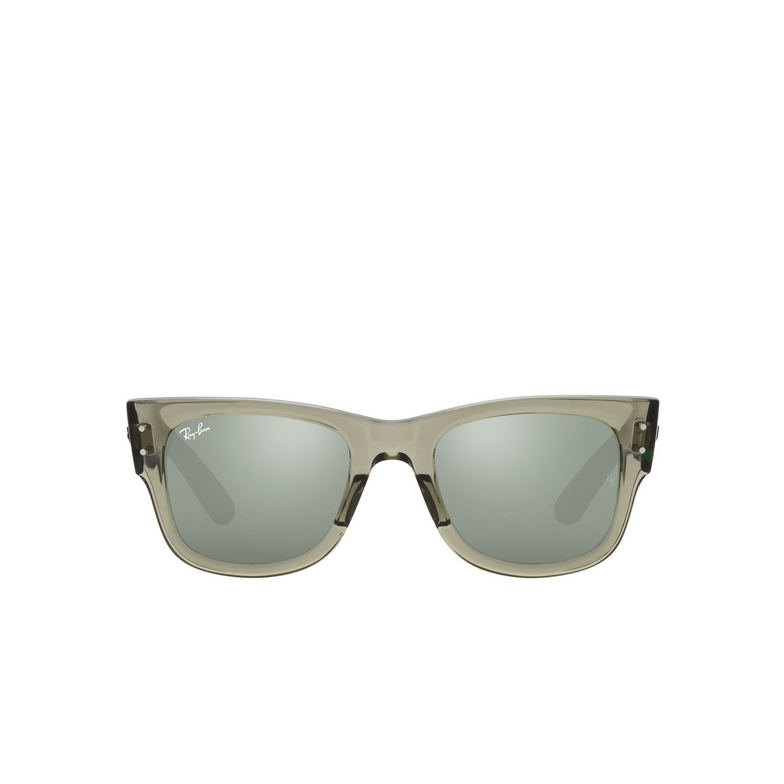 Ray-Ban MEGA WAYFARER Sunglasses 66355C transparent green - 1/4