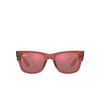 Occhiali da sole Ray-Ban MEGA WAYFARER 66372K transparent pink - anteprima prodotto 1/4