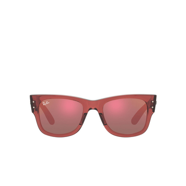 Occhiali da sole Ray-Ban MEGA WAYFARER 66372K transparent pink - frontale