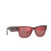 Occhiali da sole Ray-Ban MEGA WAYFARER 66372K transparent pink - anteprima prodotto 2/4