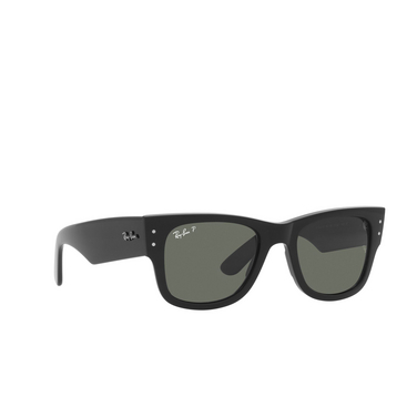 Ray-Ban MEGA WAYFARER Sunglasses 901/58 nero - three-quarters view