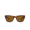 Ray-Ban MEGA WAYFARER Sunglasses 954/33 striped havana - product thumbnail 1/4