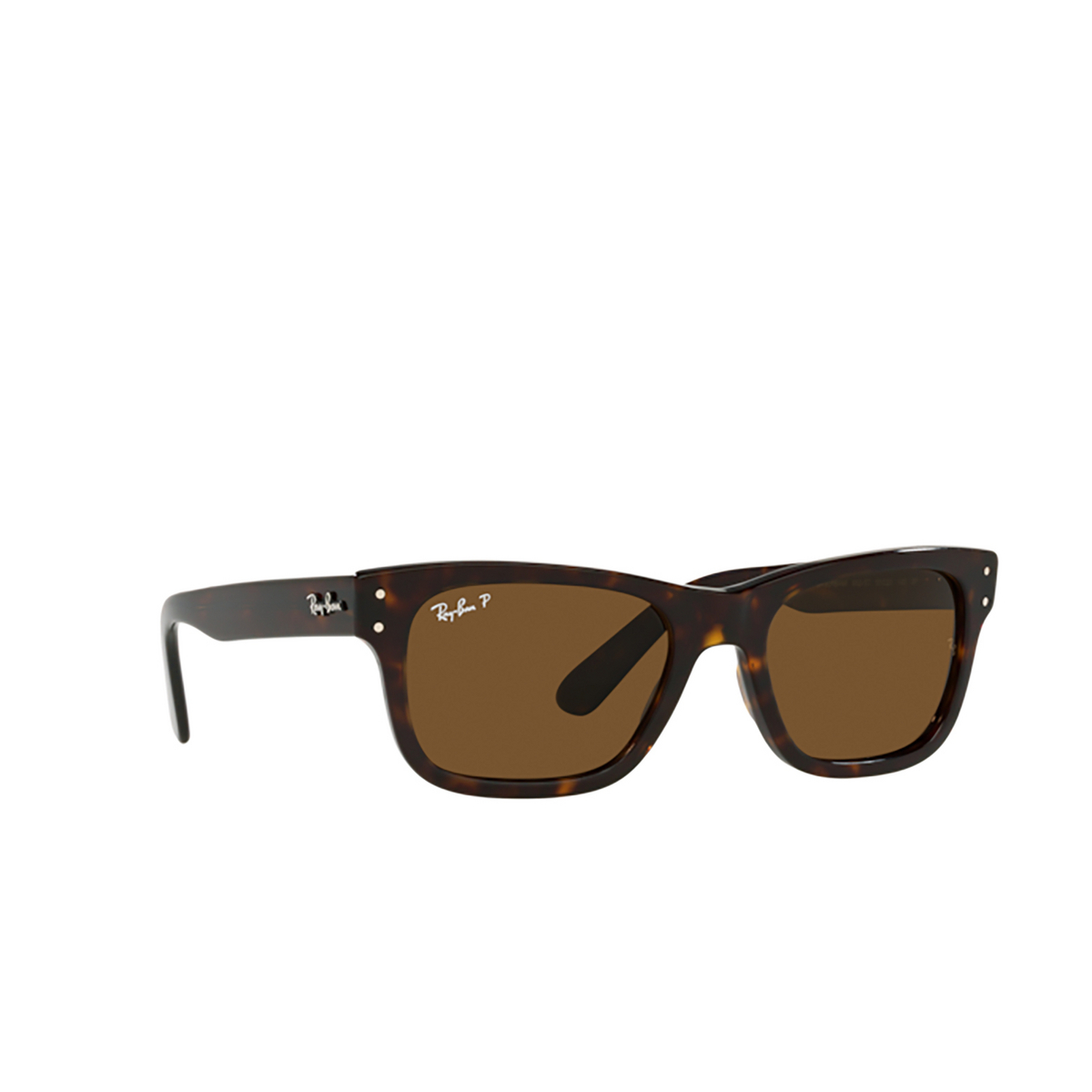 Ray-Ban MR BURBANK Sunglasses 902/57 Havana - three-quarters view