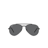 Ray-Ban NEW AVIATOR Sunglasses 002/B1 black - product thumbnail 1/4