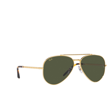 Ray-Ban NEW AVIATOR Sonnenbrillen 919631 legend gold - Dreiviertelansicht