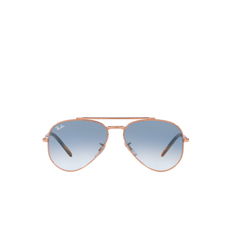 Ray-Ban NEW AVIATOR Sunglasses 92023F rose gold - 1/4