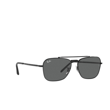 Gafas de sol Ray-Ban NEW CARAVAN 002/B1 black - Vista tres cuartos