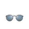 Ray-Ban NEW ROUND Sunglasses 002/G1 black - product thumbnail 1/4