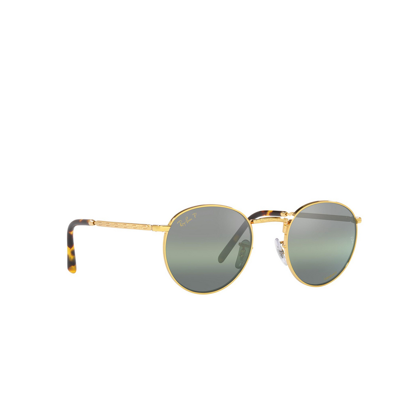 Lunettes de soleil Ray-Ban NEW ROUND 9196G4 legend gold - 2/4