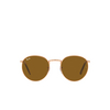 Ray-Ban NEW ROUND Sonnenbrillen 920233 rose gold - Produkt-Miniaturansicht 1/4