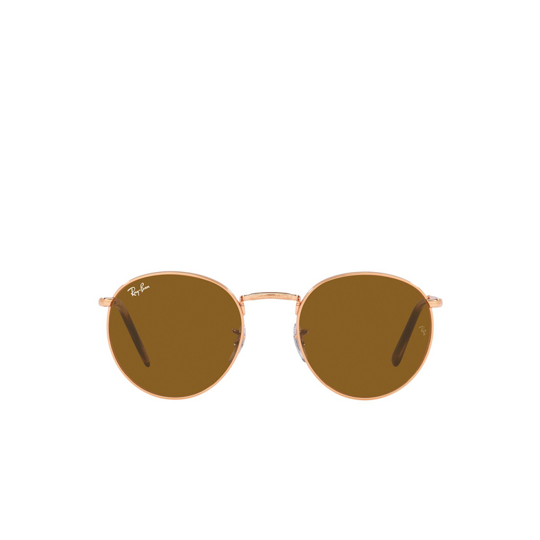 Occhiali da sole Ray-Ban NEW ROUND 920233 rose gold - 1/4