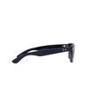 Ray-Ban NEW WAYFARER Sunglasses 660778 matte blue on transparent blue - product thumbnail 3/4