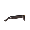 Ray-Ban NEW WAYFARER Sunglasses 6608M2 matte brown on transparent brown - product thumbnail 3/4