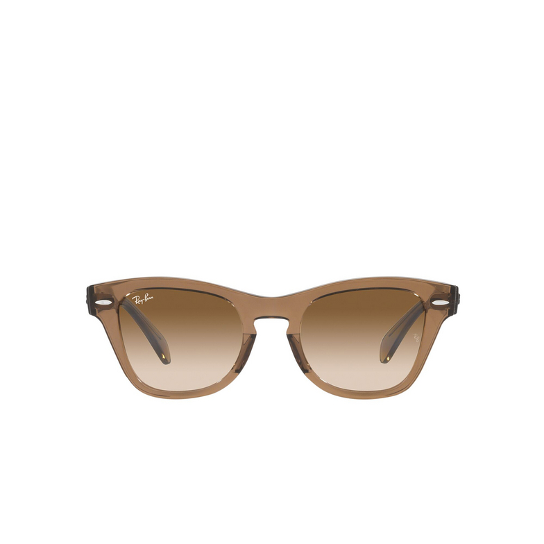 Ray-Ban RB0707S Sunglasses 664051 transparent light brown - 1/4