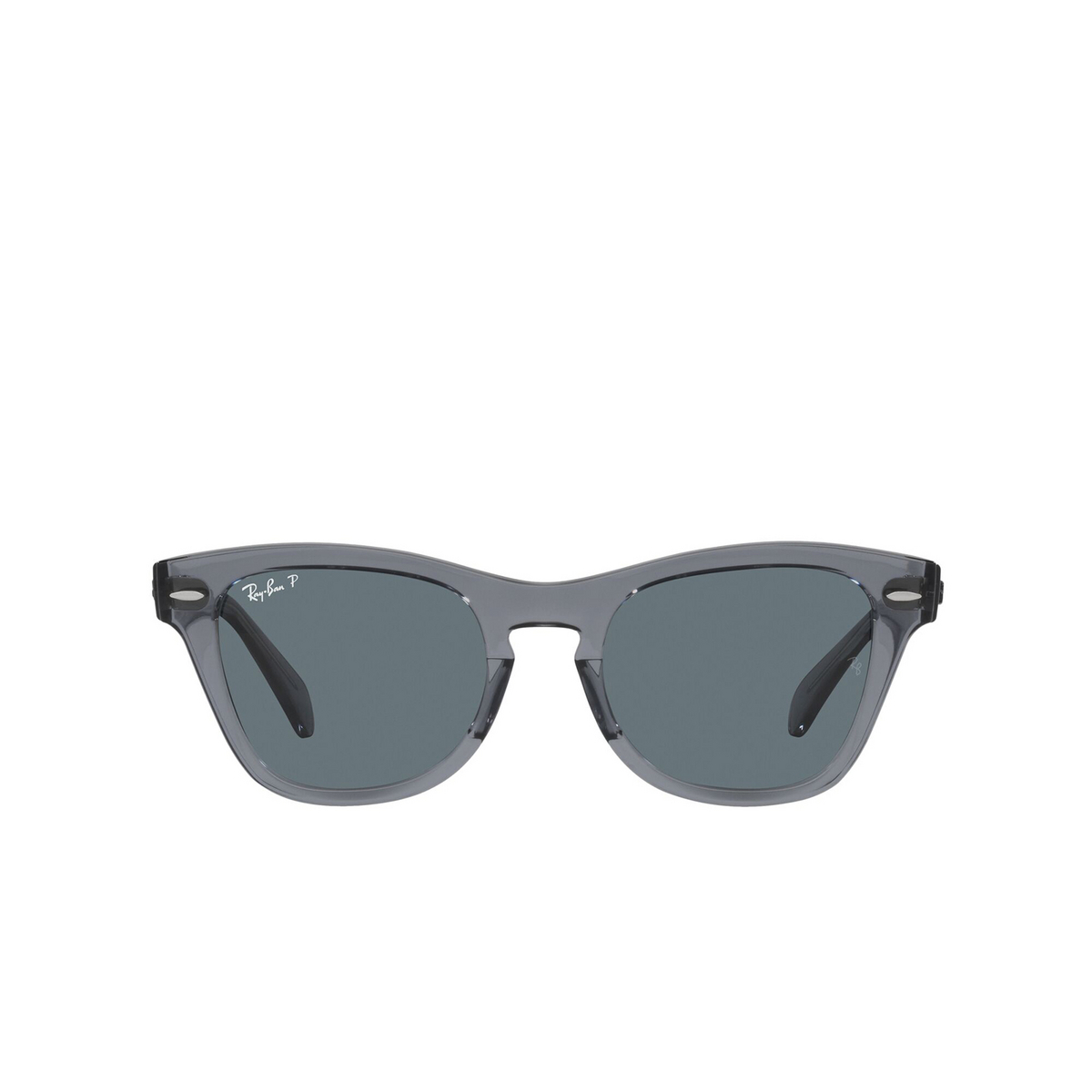 Ray-Ban RB0707S Sunglasses 66413R Transparent Grey - front view